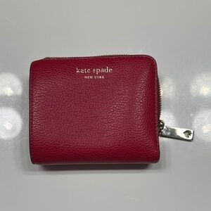 Kate Spade Cherry Red Leather Wallet
